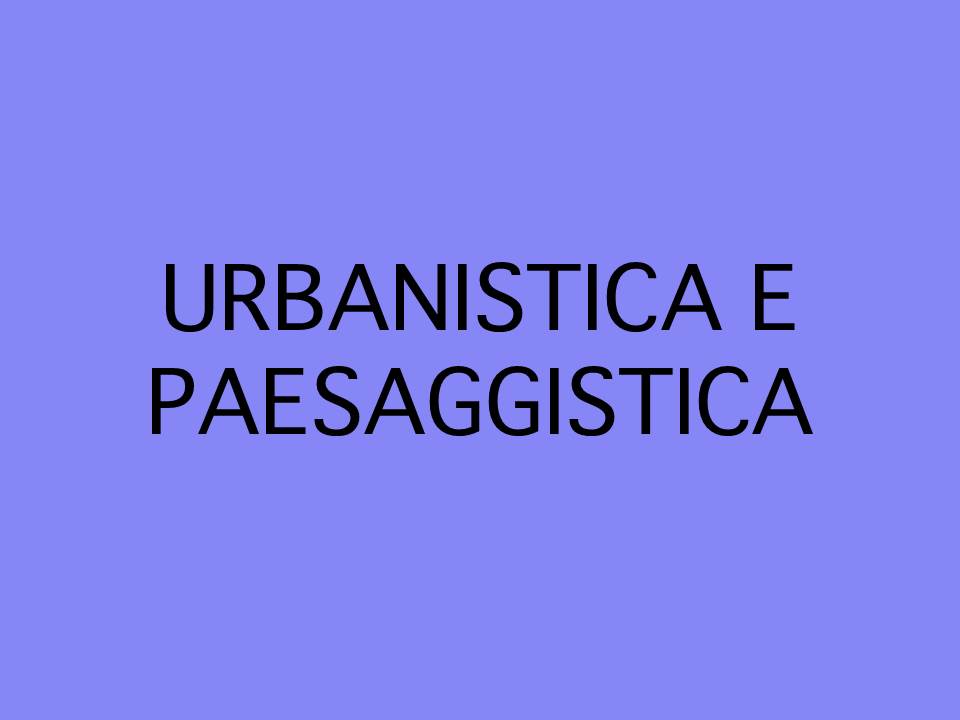 URBANISTICA_E_PAESAGGISTICA
